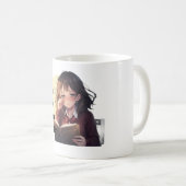 "Nur ein weiteres Kapitel" Lesetasse Kaffeetasse (VorderseiteRechts)
