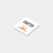 Nur ein weiteres Kapitel oder fünf lustige Bücherl Post-it Klebezettel (angewinkelt)