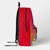 Nur ein Welpenkind Bedruckter Rucksack (Links)