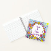 Nur ein wenig Wachstum florale Selbstreflexion Notizblock (Innenseite)