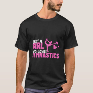 Nur ein Wer Lieben Gymnastik Tumbling T-Shirt