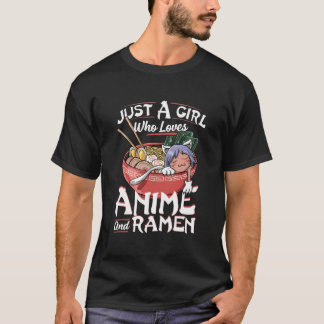 Nur ein Wer Liebt Anime Und Ra Japanische Ga T-Shirt