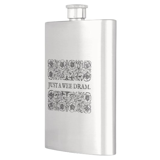 Nur ein Wesenszug Flachmann (Links)