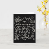 Nur ein wunderschönes Gänsehaut Niedliche Alberne  Karte (Gelbe Blume)