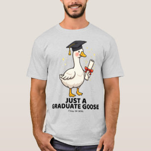 Nur eine Absolventengans Klasse 2026 Lustiger Abs T-Shirt
