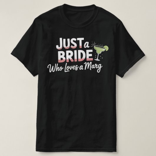 Nur eine BRIDE, die Lieben des Junggeselinnen-Absc T-Shirt (Design vorne)