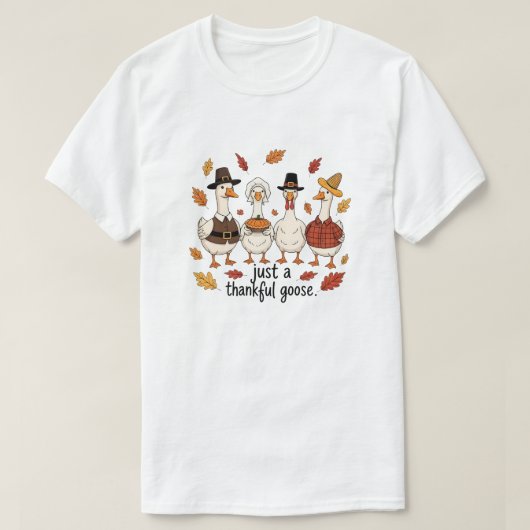 Nur eine dankbare Gans T-Shirt (Design vorne)