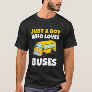 Nur eine, die gelbe Schulbusse liebt T-Shirt