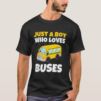 Nur eine, die gelbe Schulbusse liebt T-Shirt