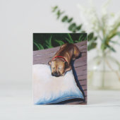 Nur eine Ecke ist in Ordnung! Postkarte (Stehend Vorderseite)