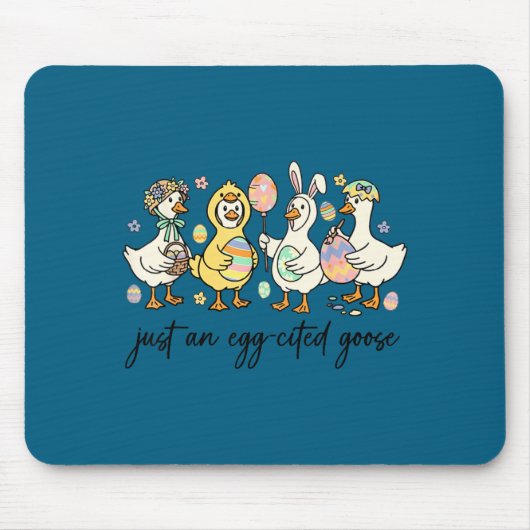 Nur eine ei-genervte Gans alberner lustiger Ostert Mousepad (Vorne)
