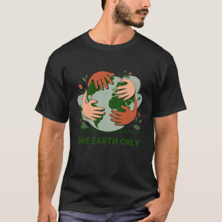 Nur eine Erde Vintage Style T-Shirt