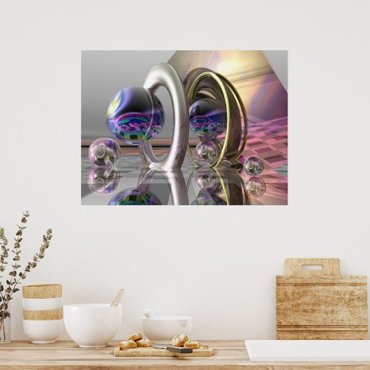 Nur eine Fantasie Poster (Küche)