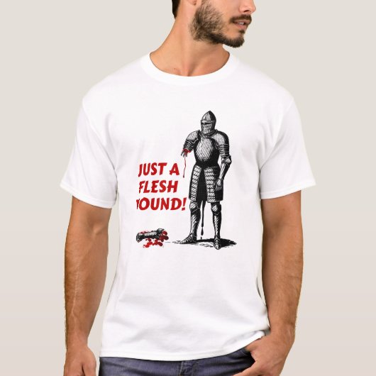 Nur eine Fleischwunde mittelalterlicher Art T-Shirt (Vorderseite)