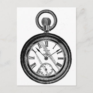 Nur eine Frage der Zeit Postkarte