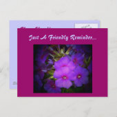 Nur eine freundliche Erinnerung...Postcard Postkarte (Vorne/Hinten)