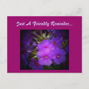 Nur eine freundliche Erinnerung...Postcard Postkarte