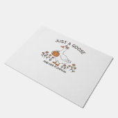 Nur eine Gans und ihr Pumpkin Classic T - Shirt Fußmatte (Schrägansicht)