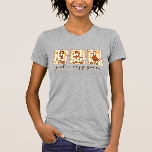 Nur eine gemütliche Gans T-Shirt (Vorderseite)
