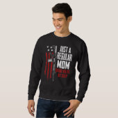 Nur Eine Gewöhnliche Mutter Die Wölfe Aufzieht Nic Sweatshirt (Vorne ganz)