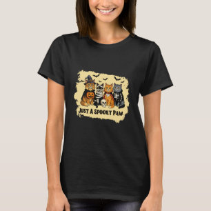 Nur eine gruselige Pfote, Halloween-Katzen, Katzen T-Shirt