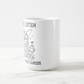 Nur eine Hexe, die Halloween liebt Kaffeetasse (Mittel)