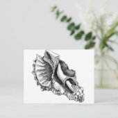 Nur eine kaputte Muschel Postkarte (Stehend Vorderseite)