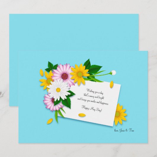 Nur eine Karte (Vorne/Hinten)