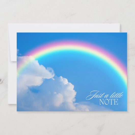 Nur eine kleine Karte (Vorderseite)