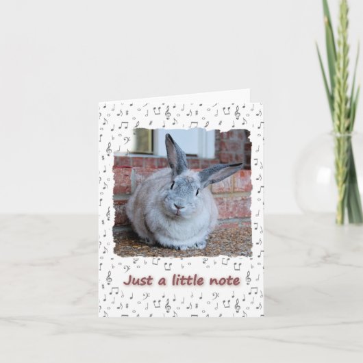 Nur eine kleine Karte (innen leer) (Vorderseite)