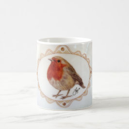 Nur eine kleine Robin RedBrust Kaffeetasse