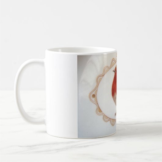Nur eine kleine Robin RedBrust Kaffeetasse (Links)