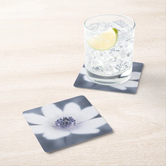 Nur eine kleine Wildblume Rechteckiger Pappuntersetzer (Vor Ort)