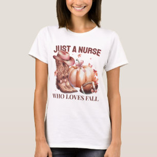 Nur eine Krankenschwester, die Lieben fallen Coque T-Shirt