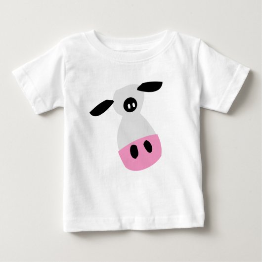 Nur eine Kuh Baby T-shirt (Vorderseite)