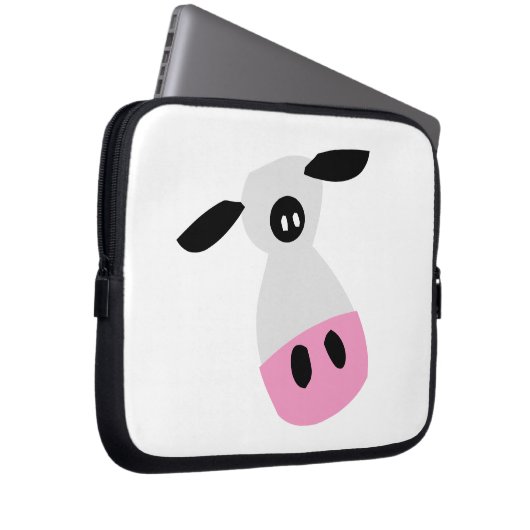 Nur eine Kuh Laptopschutzhülle (Vorne Rechts)