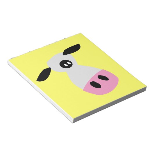 Nur eine Kuh Notizblock (angewinkelt)