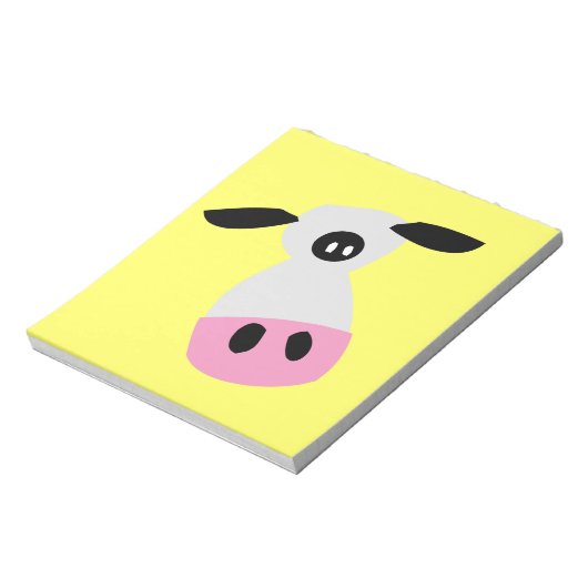 Nur eine Kuh Notizblock (Rotiert)
