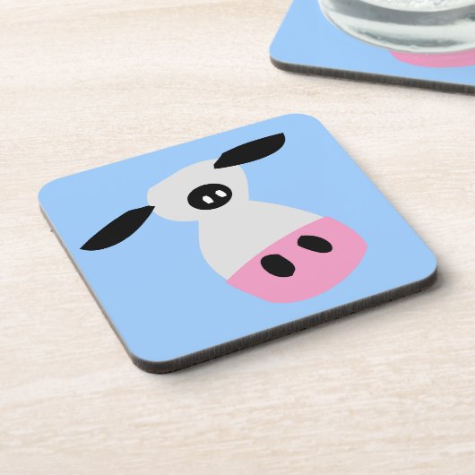 Nur eine Kuh Untersetzer (Linke Seite)