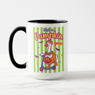 Nur eine Kürbisgans Halloween Tasse