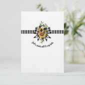 Nur eine kurze Anmerkung zu sagen Hallo Dankeskarte (Stehend Vorderseite)