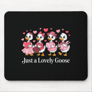 Nur eine liebe Gans Niedliche Lustige Gans Valenti Mousepad