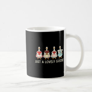 Nur eine liebe Gans Süße alberne Gans Valentinstag Kaffeetasse