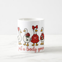 Nur eine Liebenswerte Gans Süße Gans Kaffeetasse
