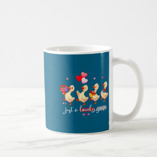 Nur eine liebevolle Gans Süße alberne Tiergruppe V Kaffeetasse