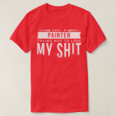 Nur eine Malerin T-Shirt (Design vorne)