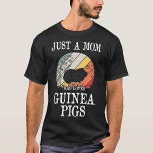 Nur eine Mama, die Guinea Lieben Schweine Premium  T-Shirt