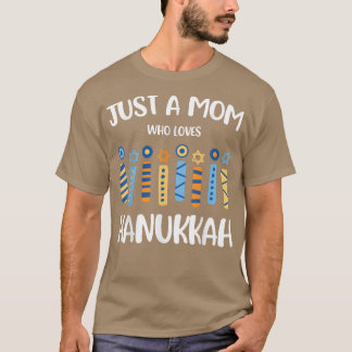 Nur eine Mama, die Hanukkah jüdische Chanukah Lieb T-Shirt