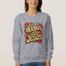 Nur eine Mama, die Jesus Liebe