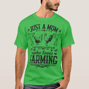 NUR EINE MAMA, DIE LIEBEN, DIE FANGEN Hähnchen Bau T-Shirt